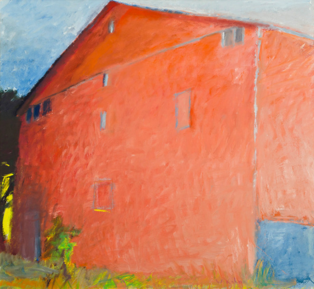 Wolf Kahn, The Red Barn