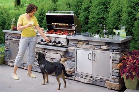 An Outdoor Kitchen