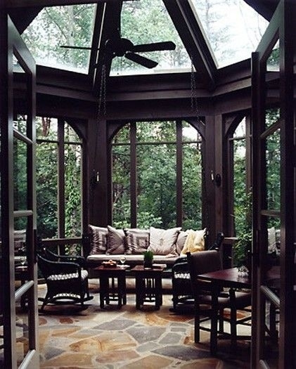 A Big Glass Gazebo