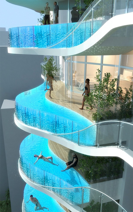 Or Better Yet, a Balcony Pool