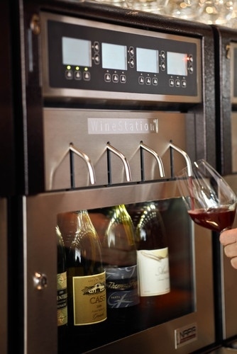 A Kitchen Wine Station