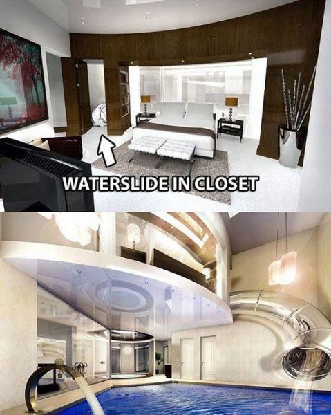 A Waterslide Closet